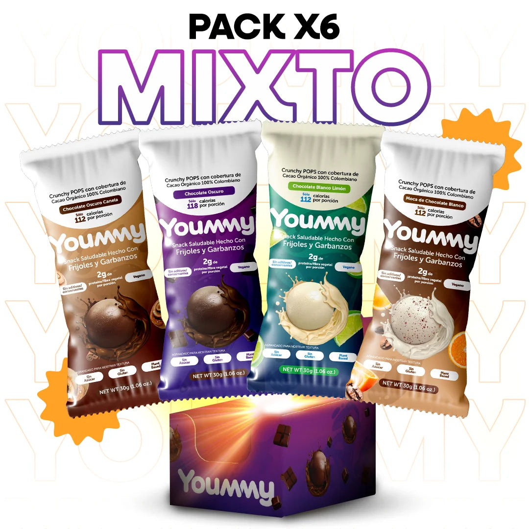 Yoummy Pack Mixto x6 Unidades
